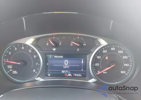 2020 Chevrolet Equinox Fwd Lt 1.5L Turbo из США, поврежденный, VIN 3GNAXKEV1LS686943